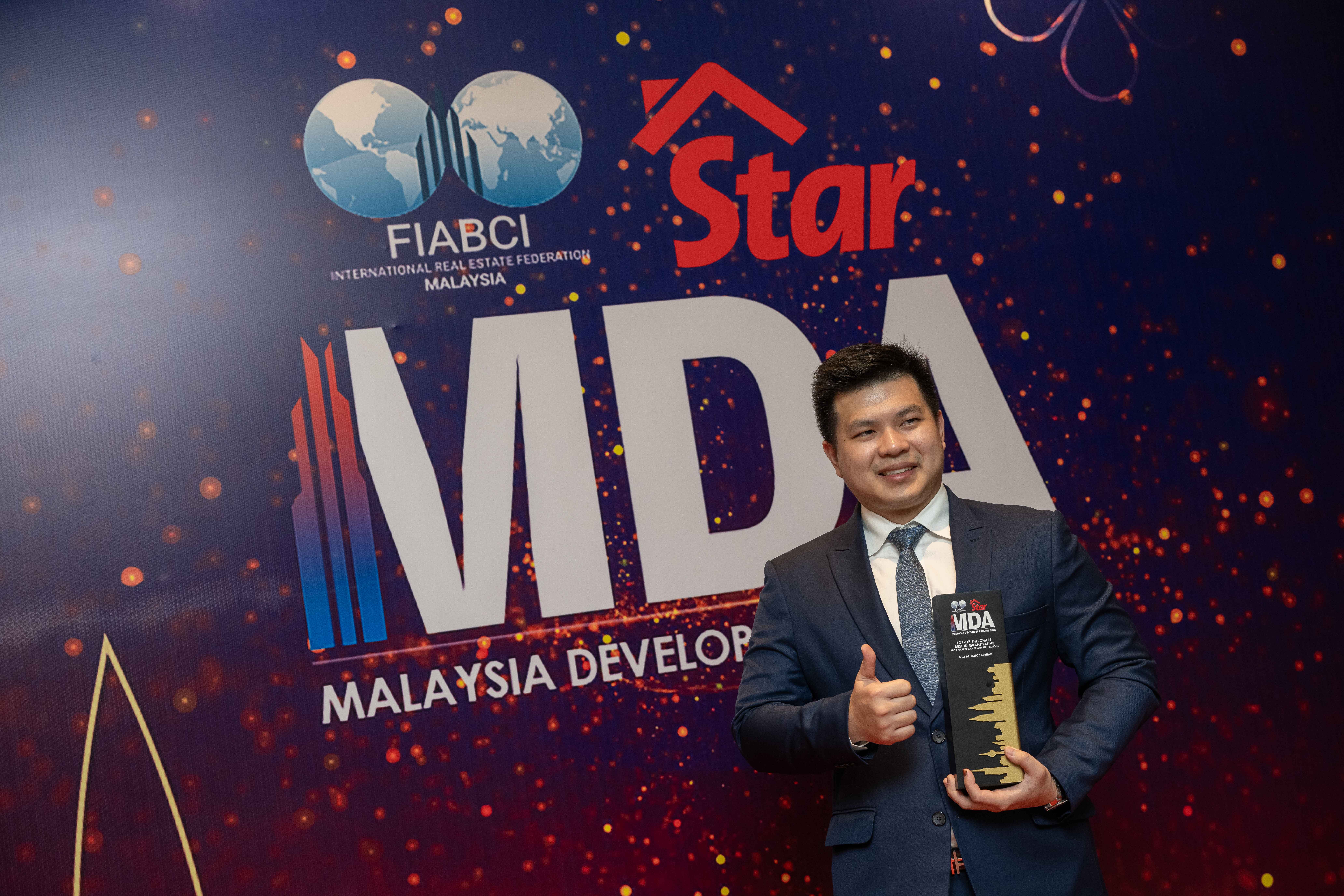 NCT Alliance director Sae-Yap Atthakovit giving the thumbs up.